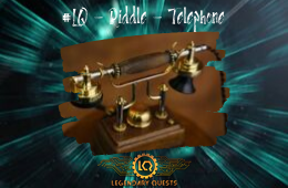 <p><span style="font-weight: bold;">⚙#LQ - Riddle - Telephone</span><br></p>