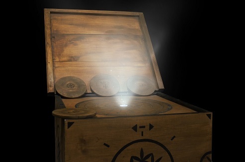 <p>Puzzle box with a projection. Ridlle Escape room<br></p>